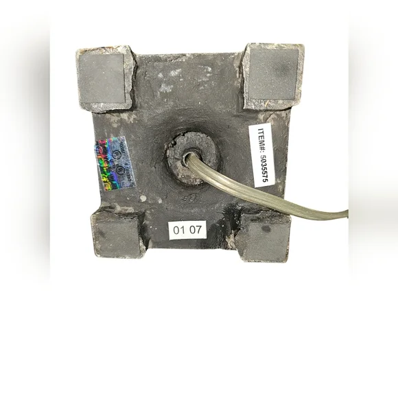 Pair of Gold Candlestick Lamps - Picture 7 of 7